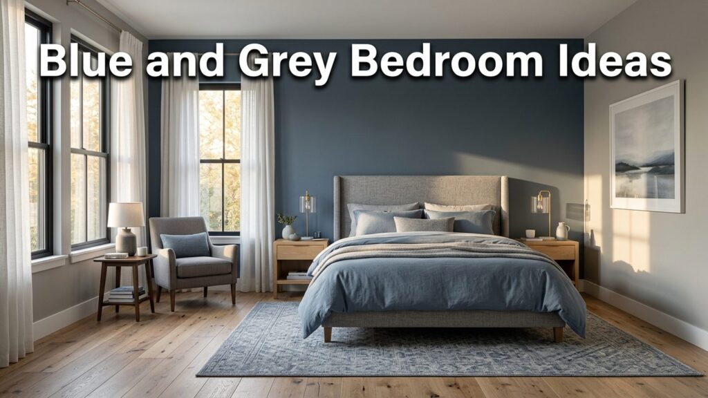 Blue And Grey Bedroom Ideas
