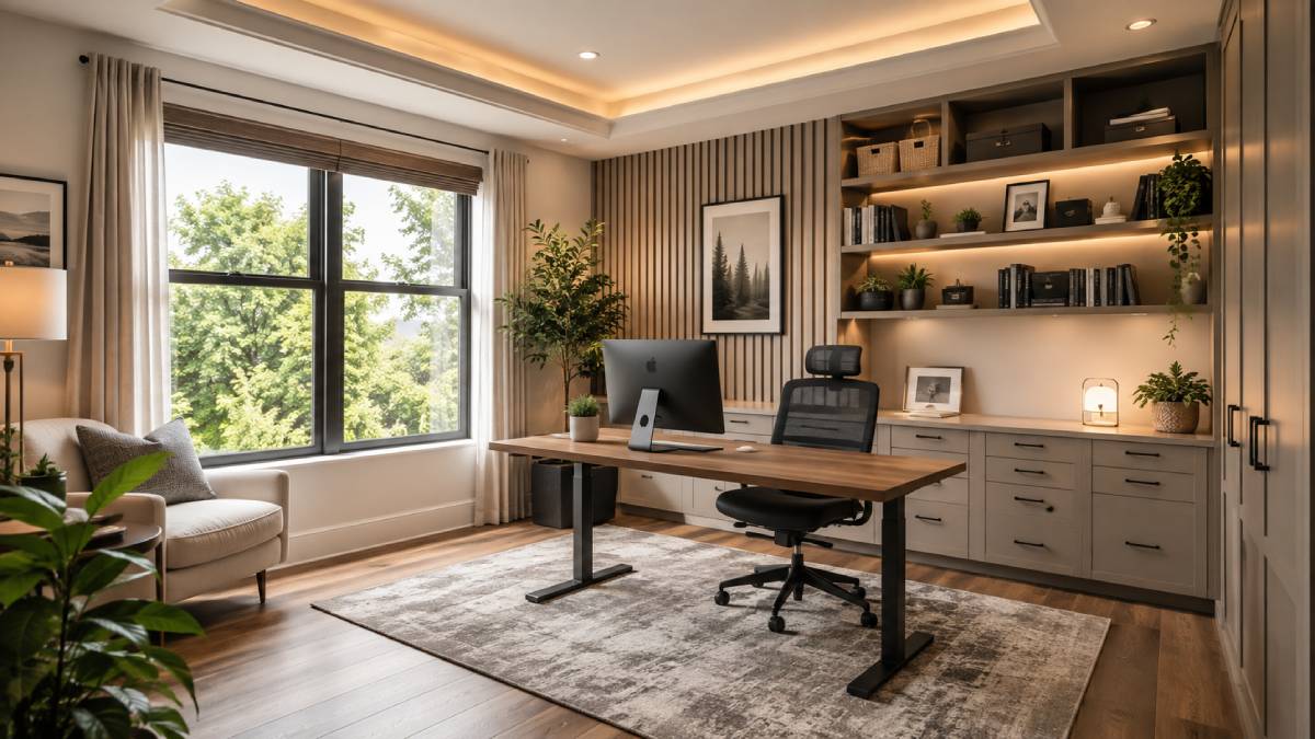 Build A Comfy Home Office