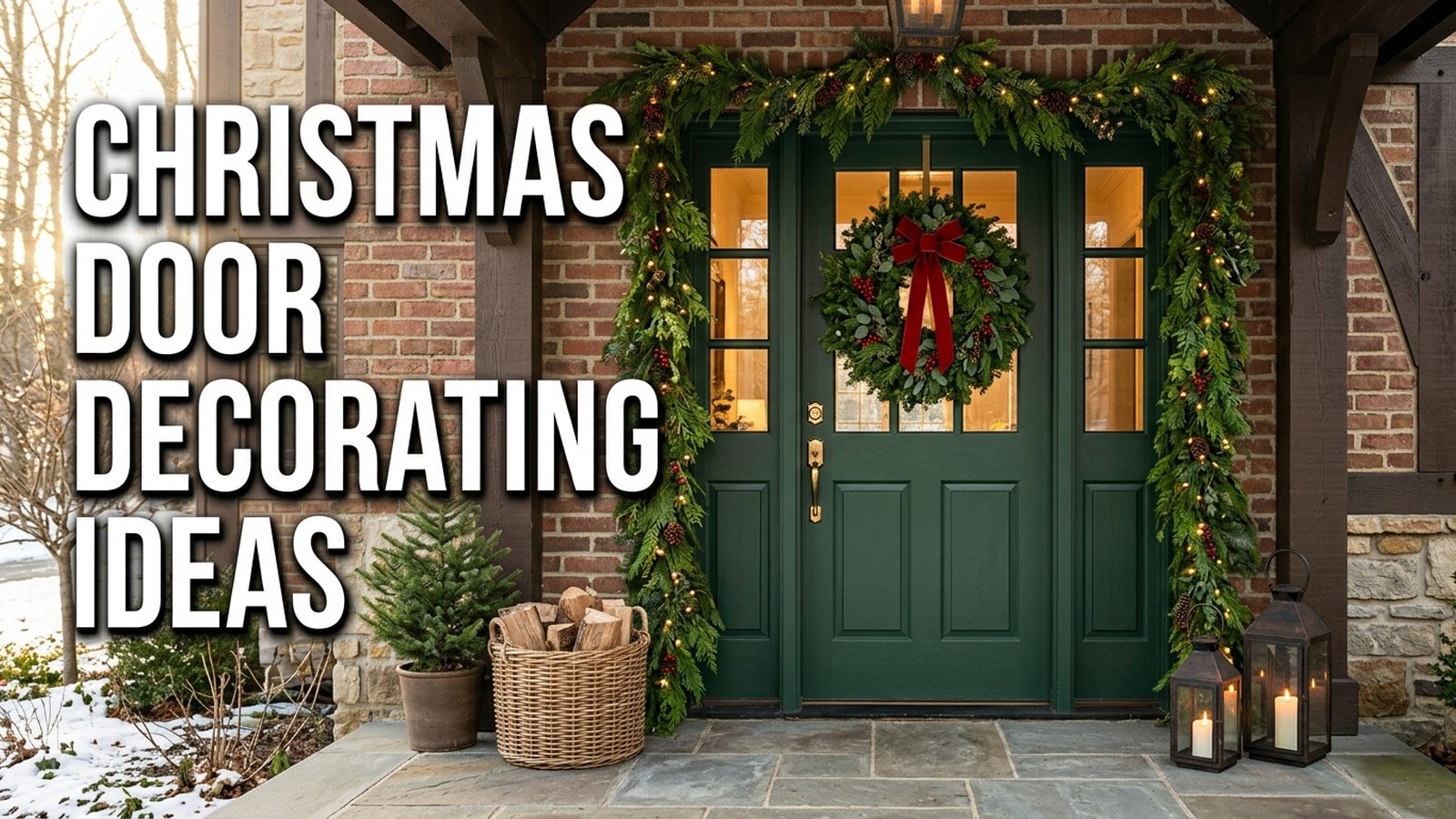 Christmas Door Decorating Ideas
