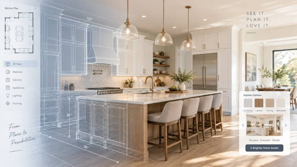 Designing A Kitchen Remodel In 3D