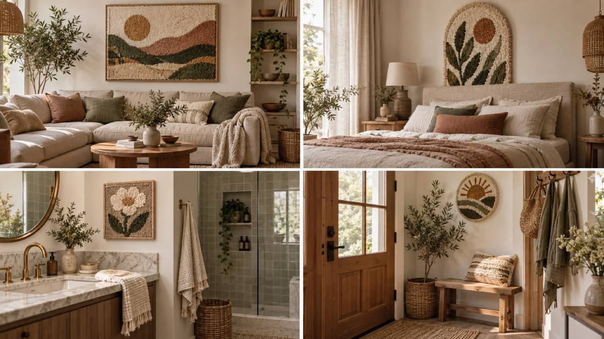 How To Style Punch Needle Art In Every Room