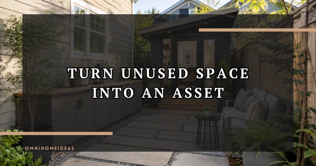 How To Turn An Unused Part Of Your Property Into An Asset
