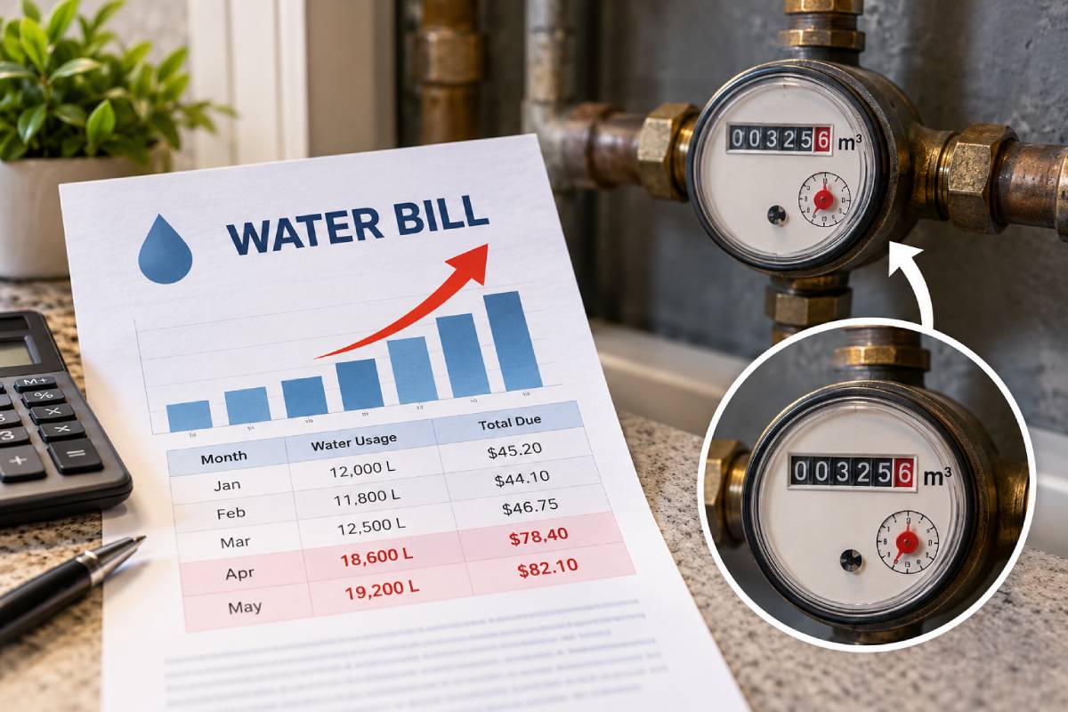 Increased Water Bills For No Apparent Reason