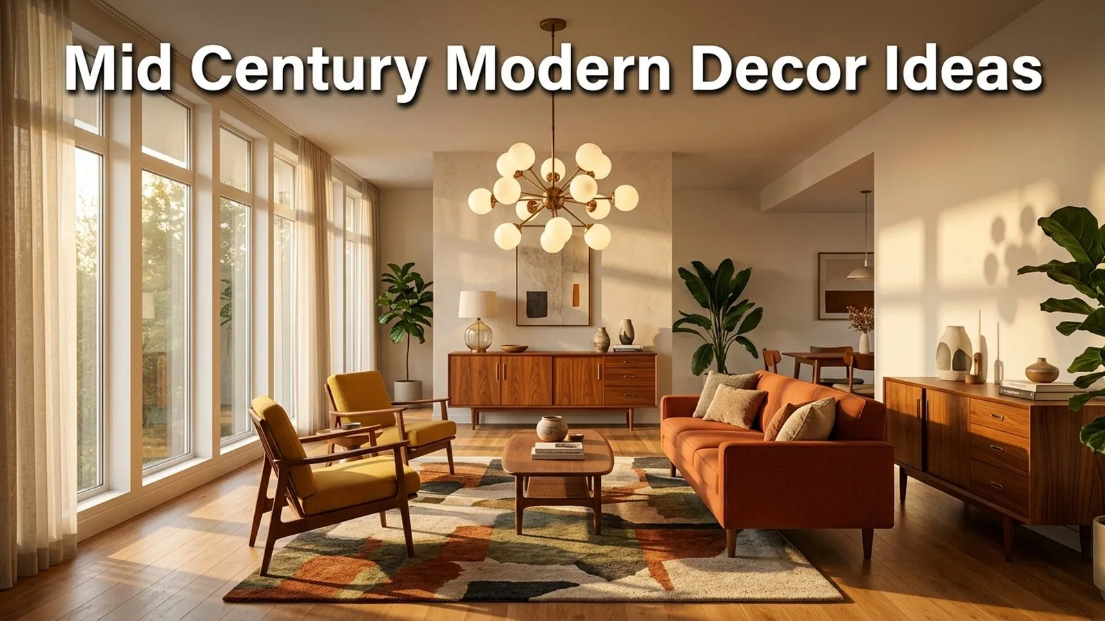 Mid Century Modern Decor Ideas Featured
