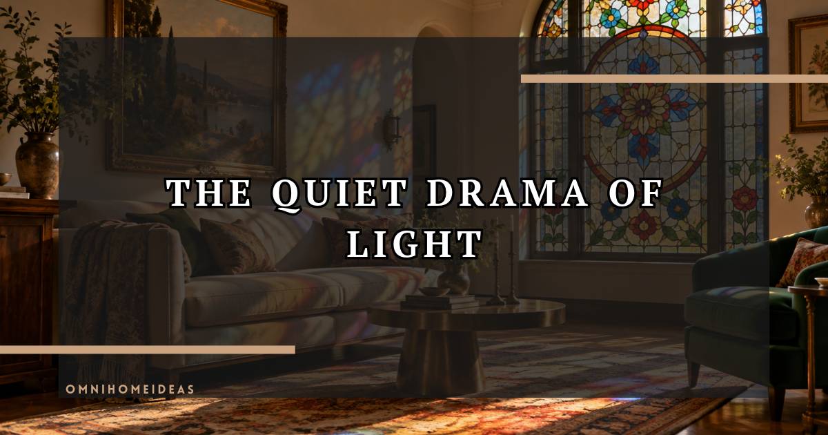 The Quiet Drama Of Light In A Home