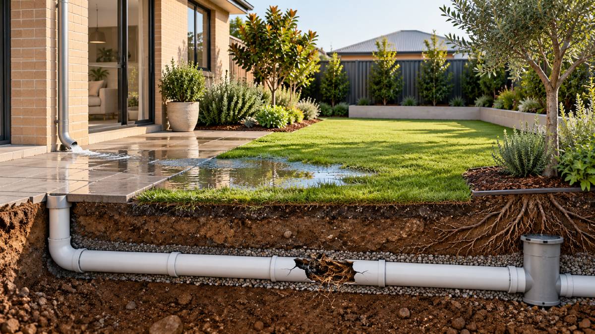 Think About Surface Water And Buried Pipes Separately