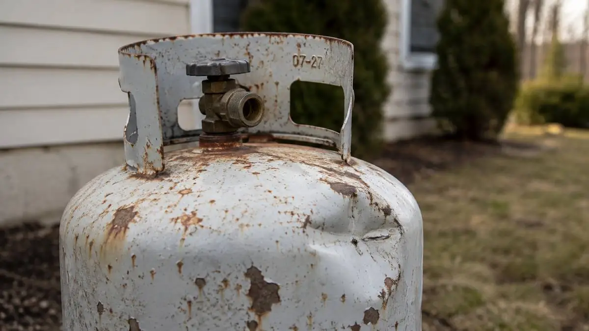 Your Tank Shows Rust, Damage, Or Corrosion