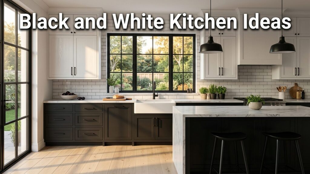 Black And White Kitchen Ideas