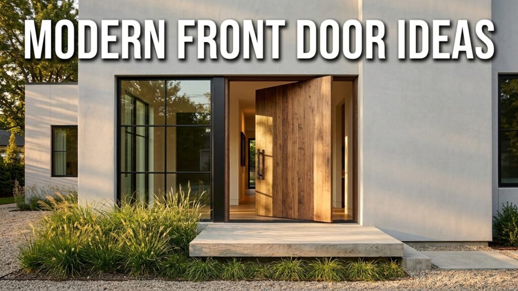 Modern Front Door Ideas
