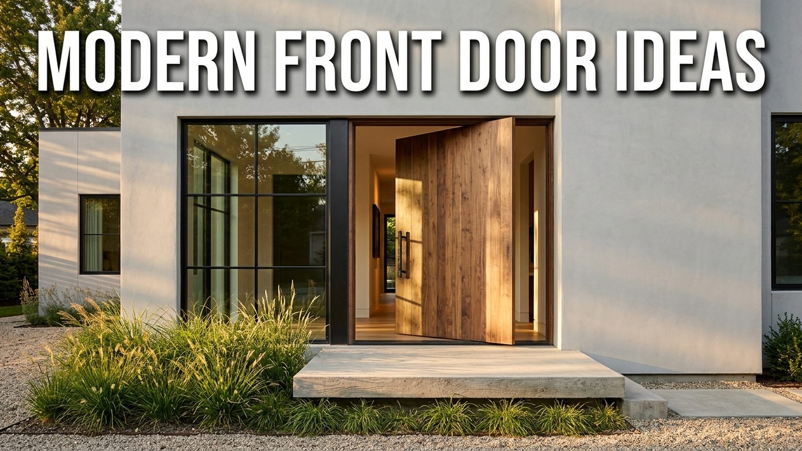 Modern Front Door Ideas