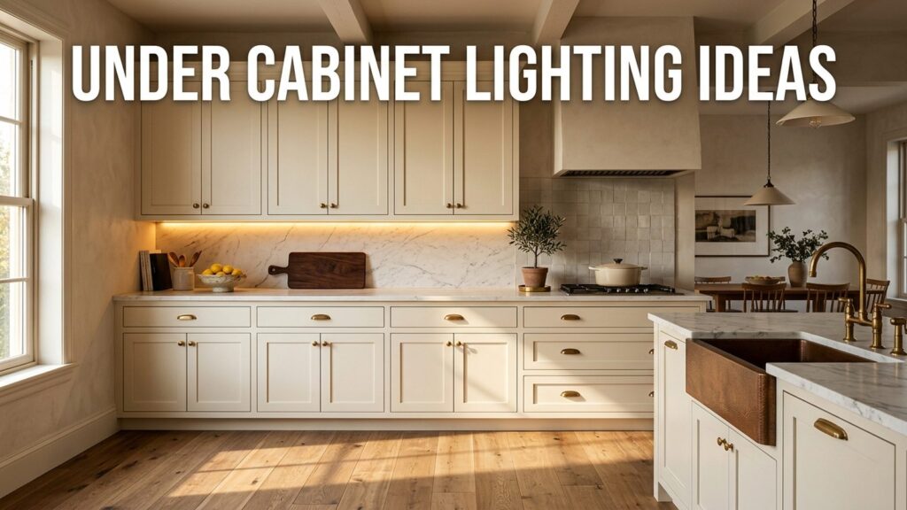 Under Cabinet Lighting Ideas Featured