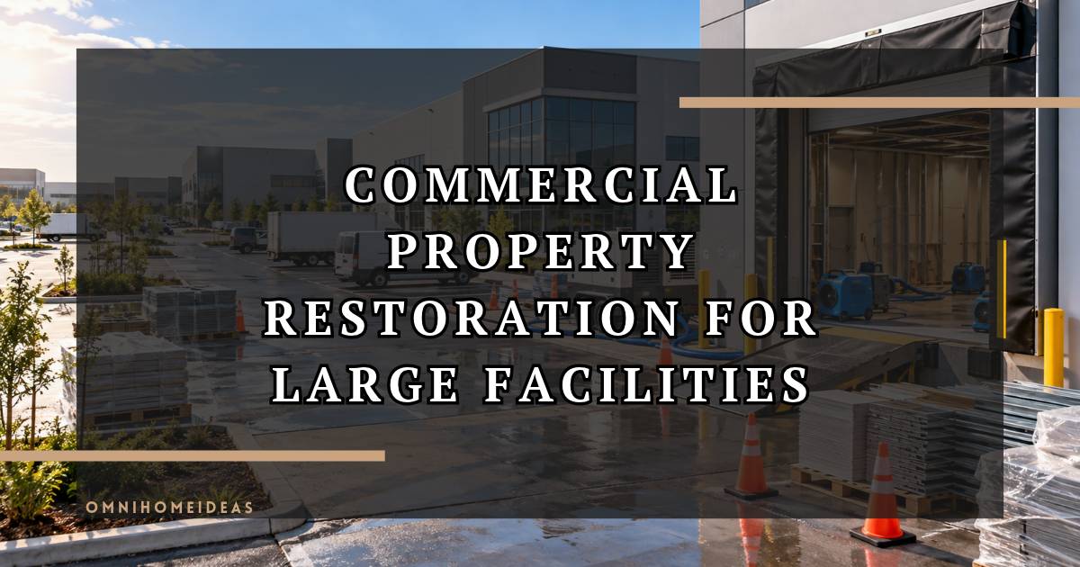 Best Commercial Property Restoration Companies For Large Facilities And Multi Site Operations