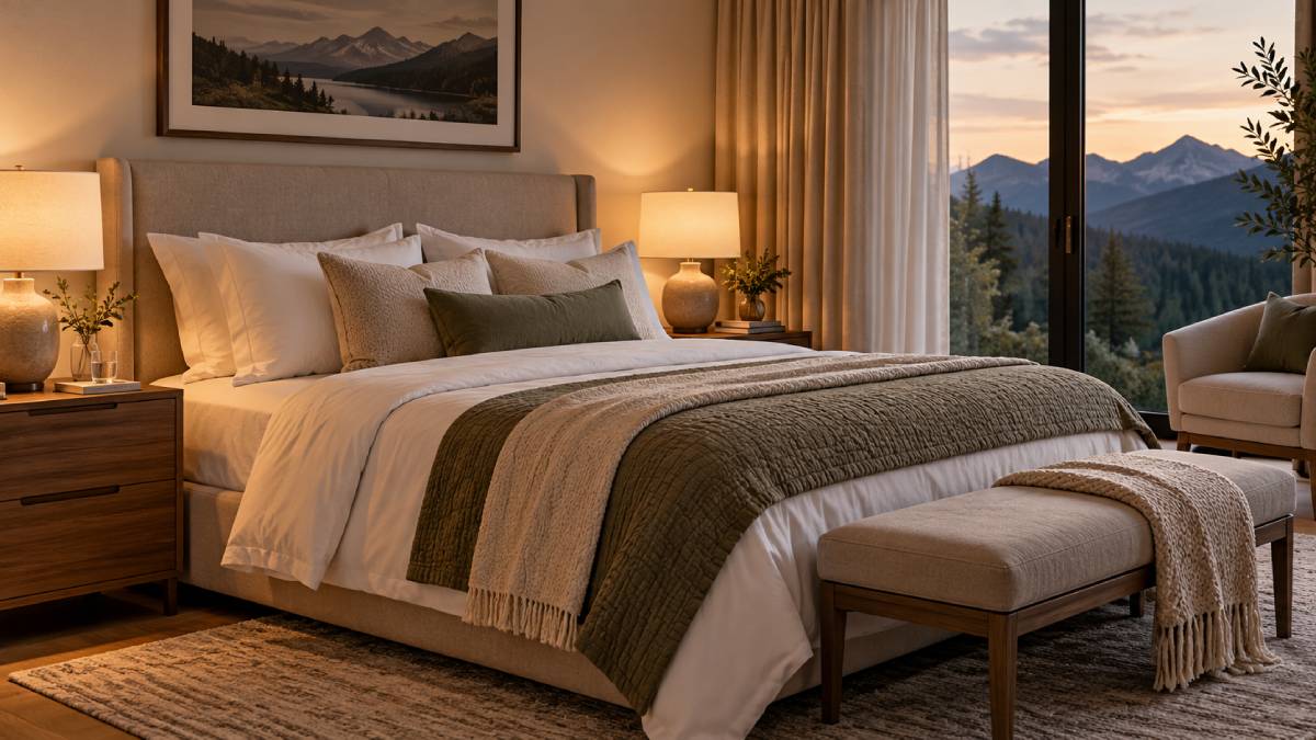 Give The Bedroom A Hotel Like Feel