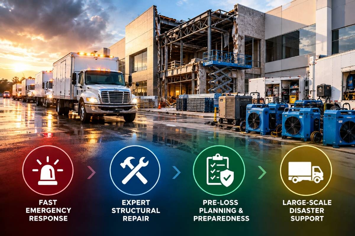 How Commercial Restoration Companies Support Business Recovery
