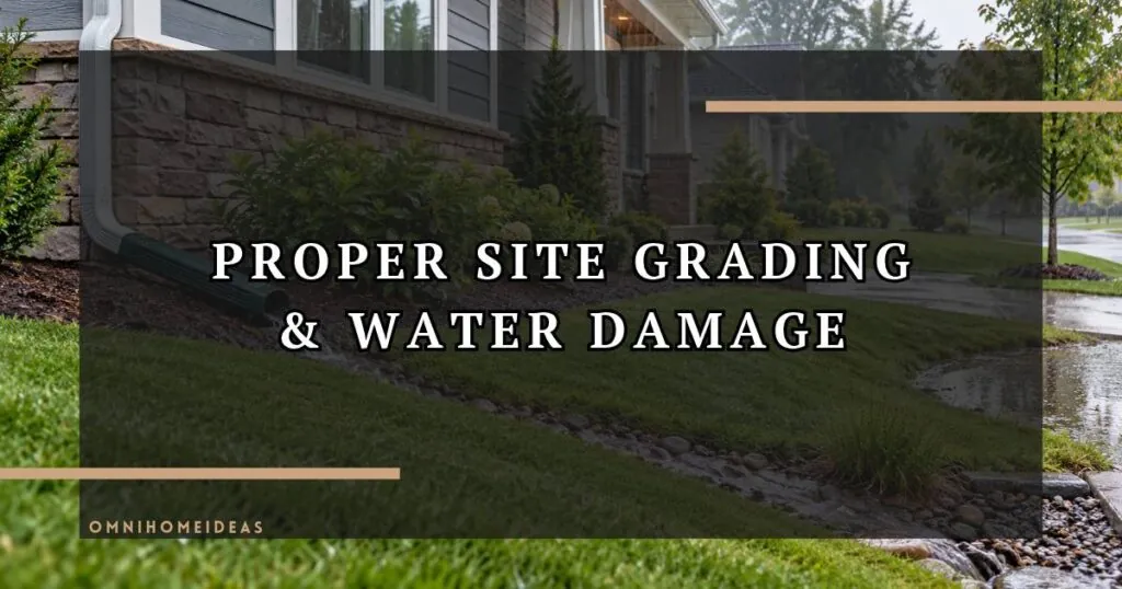 How Proper Site Grading Prevents Expensive Water Damage
