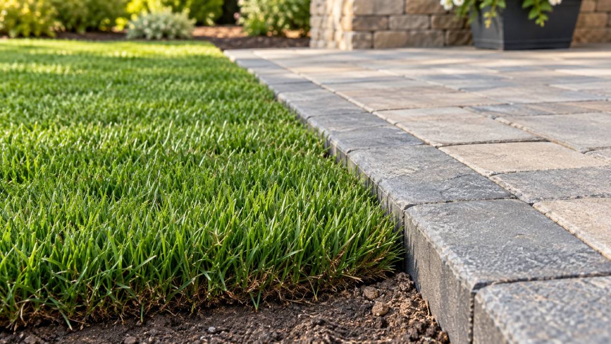 How High Should The Soil Sit Against The Pavers