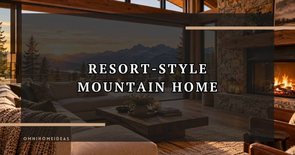 How To Create A Resort Style Feel In A Mountain Home