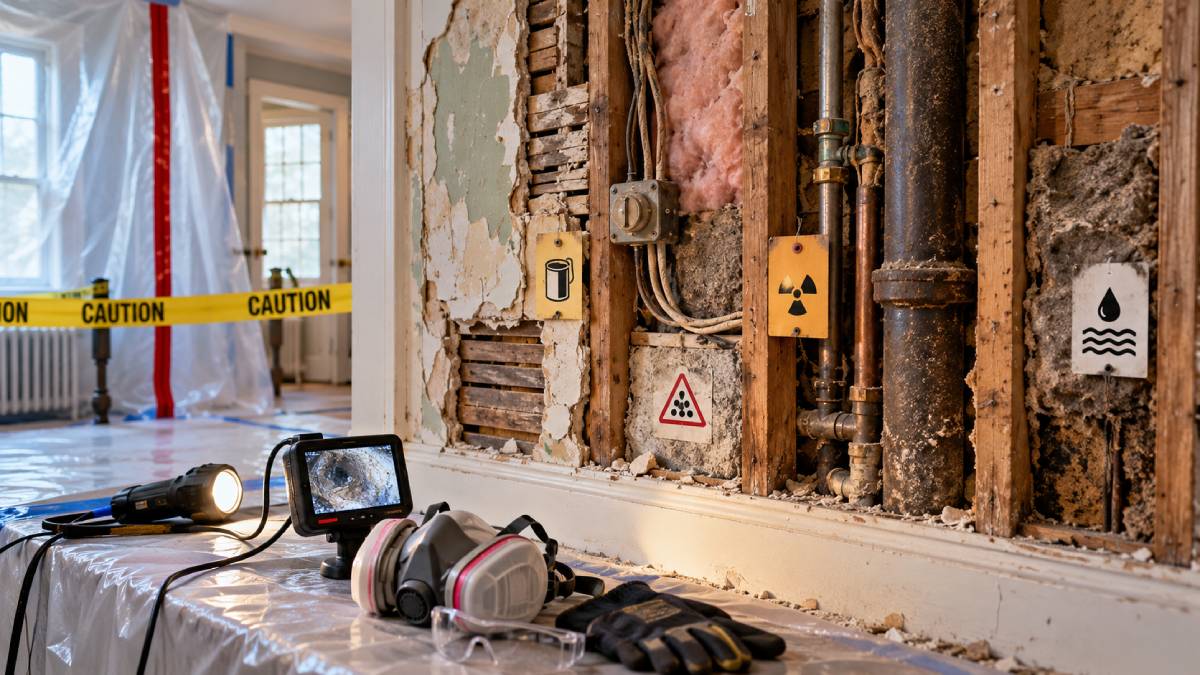 Identifying Potential Hazards Behind Walls