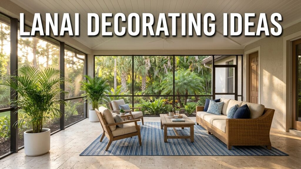 Lanai Decorating Ideas