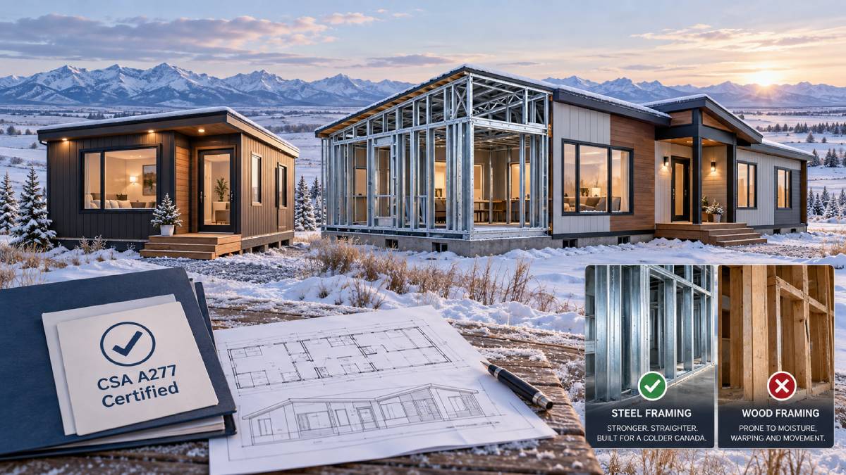 Steel Framed Modular Home Types And Certification