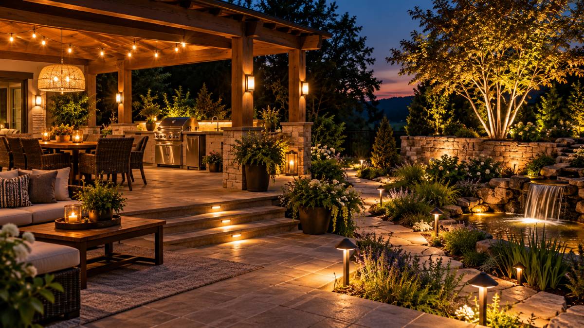 The 3 Layers Of Outdoor Lighting