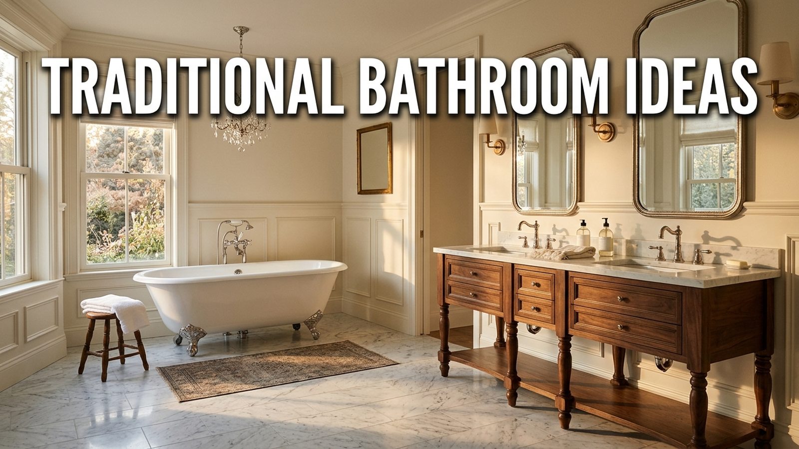 Traditional Bathroom Ideas Featured