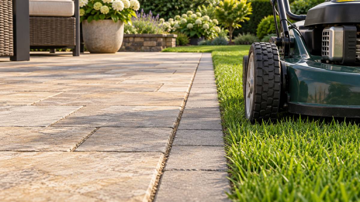 What Should Go Around The Edge Of A Patio