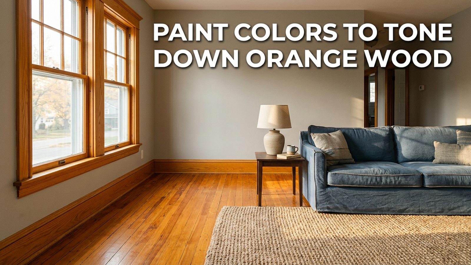 Paint Colors To Tone Down Orange Wood